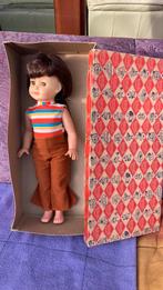 Oude pop “schildpad” met doos, Verzamelen, Ophalen, Zo goed als nieuw, Pop