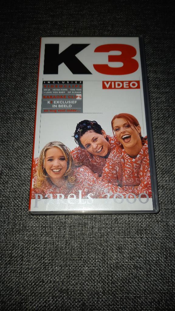 VHS K3 Originals, Cd's en Dvd's, VHS | Kinderen en Jeugd, Gebruikt, Ophalen of Verzenden