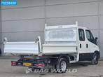 Iveco Daily 35C12 Euro6 Kipper Dubbel Cabine 3.5t Trekhaak A, Auto's, Te koop, 2588 kg, 3500 kg, Iveco