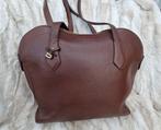 Heel mooie grote bruine schoudertas Delvaux, Handtassen en Accessoires, Ophalen of Verzenden, Gebruikt