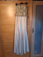 Lange jurk zonder bandjes. Avond-/trouwjurk. BIJ 38, Kleding | Dames, Gelegenheidskleding, Ophalen, Zo goed als nieuw, Maat 38/40 (M)