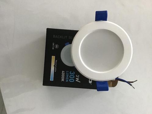 Inbouwspots 4+1 gratis 5€ per spot, Huis en Inrichting, Lampen | Spots, Nieuw, Plafondspot of Wandspot, Kunststof, Led, Inbouw