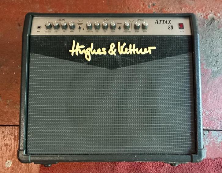 Hughes & Kettner Attax 80 gitaar versterker., Muziek en Instrumenten, Versterkers | Bas en Gitaar, Gebruikt, Gitaar, 50 tot 100 watt