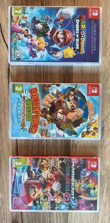 Nintendo switch games beschikbaar voor biedingen