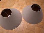 2 lampekappen, Ophalen, Gebruikt, Beige, Rond