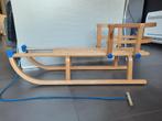 Houten slee Vtsport, Ophalen, Rugleuning, Gebruikt, Hout