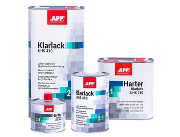 Transparante acryllak met twee componenten 1 liter verharder beschikbaar voor biedingen