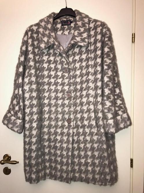 Modieuze mantel (hoogwaardige wolmengeling) River Woods, Kleding | Dames, Jassen | Winter, Zo goed als nieuw, Maat 42/44 (L), Grijs