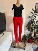 Red pants with fold (size S/M) NEW, La Redoute, Nieuw, Ophalen of Verzenden, Maat 36 (S)