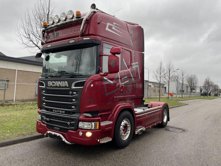 Scania R730 V8 2017 full option, Auto's, Vrachtwagens, ABS, Airconditioning, Cruise Control, Electronic Stability Program (ESP)
