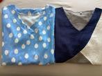 2 zomerjurkjes met korte mouw, Blauw, Nieuw, Boven de knie, Ophalen