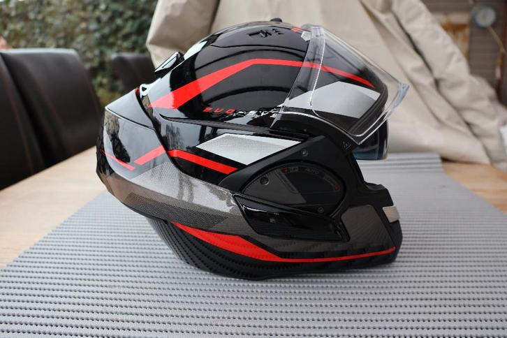 Motorhelm SHARK systeemhelm EVO ES YARI maat L, Motoren, Kleding | Motorhelmen, Heren, Systeemhelm, L, Shark, Tweedehands, Ophalen of Verzenden