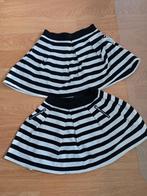 Zwart wit streep rokjes maat 128, Kinderen en Baby's, Babykleding | Baby-zwemkleding, Ophalen