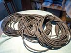 LOT DE 3X 10M CABLES RALLONGES 220V - 3G1,5, Musique & Instruments, Câbles & Prises, Enlèvement, Utilisé