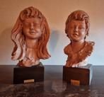 Terracotta jongen -en meisje figuur, Antiek en Kunst, Ophalen