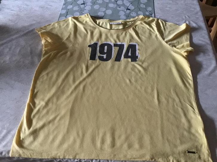 Gele dames  T-shirt XL Karen K3 original 1974, Kleding | Dames, T-shirts, Ophalen of Verzenden