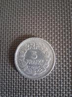 5 FRANCS LAVRILLIER 1945, Ophalen of Verzenden