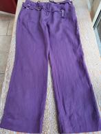 Toffe broek CANDA - 44, Vêtements | Femmes, Culottes & Pantalons, Comme neuf, Taille 42/44 (L), Enlèvement ou Envoi, Violet