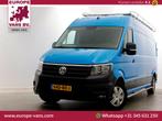 Volkswagen Crafter 35 2.0 TDI 140pk DSG-Automaat L4H3 (L3H2), Auto's, Bestelwagens en Lichte vracht, Automaat, Parkeersensor, Blauw