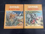 2 Strips Safari, Meerdere stripboeken, Ophalen of Verzenden, Gelezen, W. vandersteen