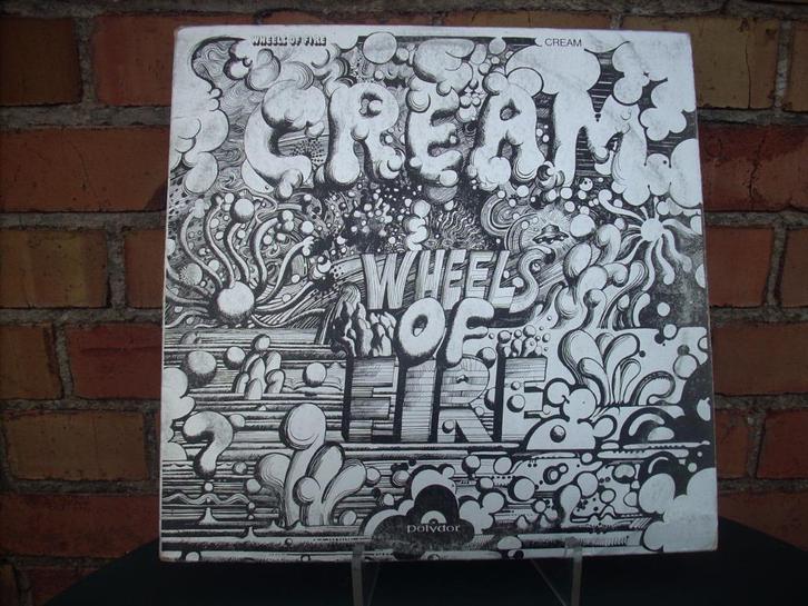 dubbel LP Wheels of Fire (the Cream  1968), Cd's en Dvd's, Vinyl | Rock, Ophalen of Verzenden