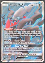 Pokemon Darkrai GX Full Art  Burning Shadows 139/147, Ophalen of Verzenden, Zo goed als nieuw, Losse kaart, Foil