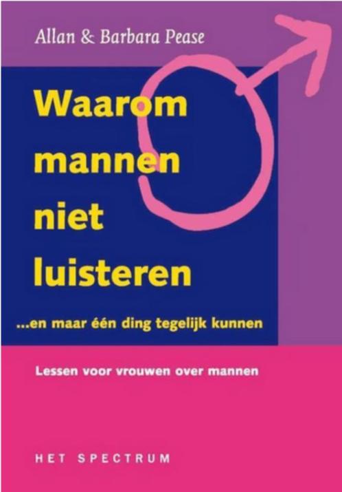 Waarom mannen niet luisteren ...en maar een ding tegelijk, Boeken, Psychologie, Ophalen of Verzenden