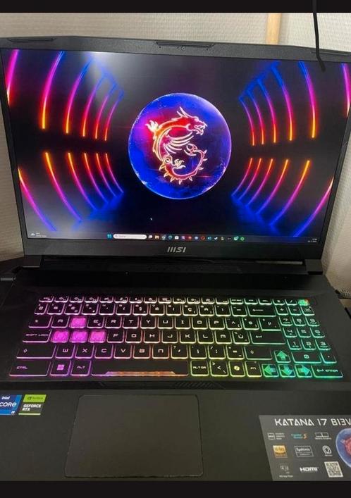 MSI KATANA I9 Gamer laptor, Computers en Software, Windows Laptops, Zo goed als nieuw, 32 GB, Azerty, Gaming, Ophalen of Verzenden