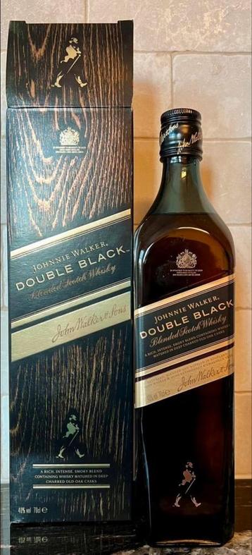 Johnnie Walker Double Black whisky beschikbaar voor biedingen