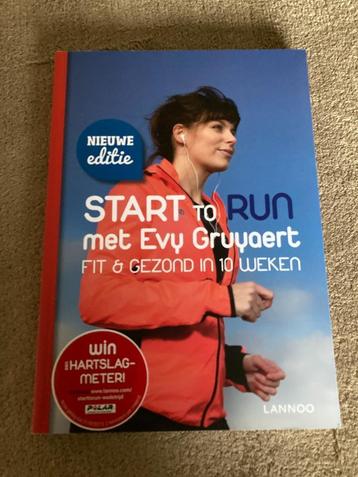 Boek 'Start to run met Evy Gruyaert', 159 blz, 2013, Enlèvement ou Envoi, Comme neuf, Santé et Condition physique, Evy Gruyaert