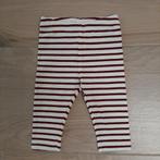 Wit-rood gestreept broekje/legging - maat 68, Kinderen en Baby's, Babykleding | Maat 68, Ophalen of Verzenden, Zo goed als nieuw