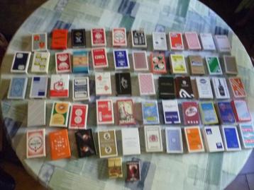 58 verschillende kaartspellen, 1 per kaartspel. beschikbaar voor biedingen
