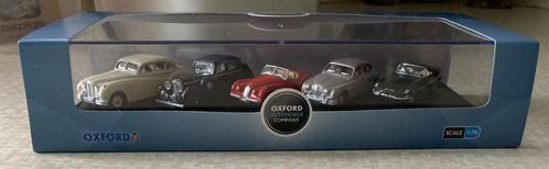 1:76 Oxford Jaguar 5 cars E Type, SS, MkII, XK120 & MKVII, Hobby & Loisirs créatifs, Voitures miniatures | Échelles Autre, Neuf