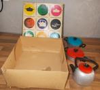 oud doosje met kookpotjes uit de jaren 50, Ophalen of Verzenden