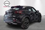 Nissan Juke HYBRIDE N-Design + Zetelverwarming, Auto's, Nissan, Stof, 4 cilinders, Zwart, 5 zetels