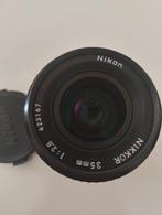Nikon AI 35mm F2.8, Ophalen of Verzenden, Gebruikt, Groothoeklens