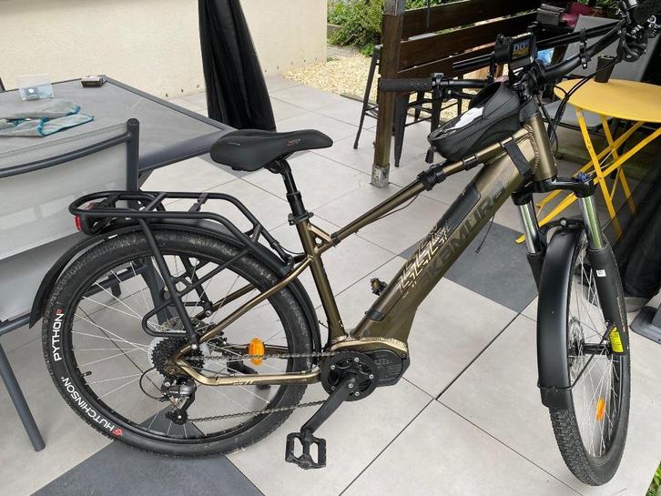 Vélo électrique Nakamura VTC Crossover XA, Vélos & Vélomoteurs, Vélos électriques, Comme neuf, Autres marques, 59 cm ou plus, 50 km par batterie ou plus