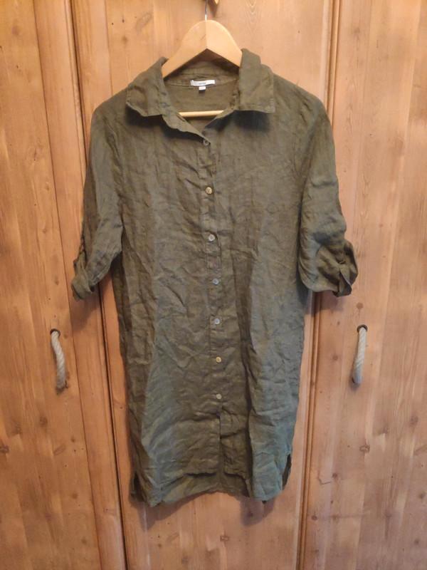 Khaki linnen jurk Veritas Small, Kleding | Dames, T-shirts, Ophalen