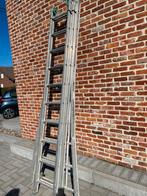 3 delige ladder van 2.5 m tot 6 meter, Doe-het-zelf en Bouw, Dakpannen en Dakbedekking, Ophalen, Zo goed als nieuw