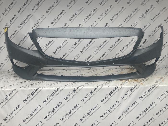 Voorbumper van een Mercedes C-Klasse, Auto-onderdelen, Carrosserie, Bumper, Mercedes-Benz, Gebruikt, 3 maanden garantie, Ophalen of Verzenden