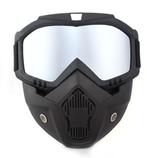 Face / gezichtsmasker - motor brommer bril - step, Fietsen en Brommers, Nieuw, Ophalen of Verzenden, Medium