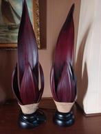 Set van 2 Balinese tafellampen., Huis en Inrichting, Lampen | Tafellampen, Ophalen