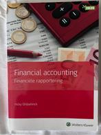 Financial Accounting / financiële rapportering, Boeken, Studieboeken en Cursussen, Hoger Onderwijs, Zo goed als nieuw, Vicky Ghijselinck
