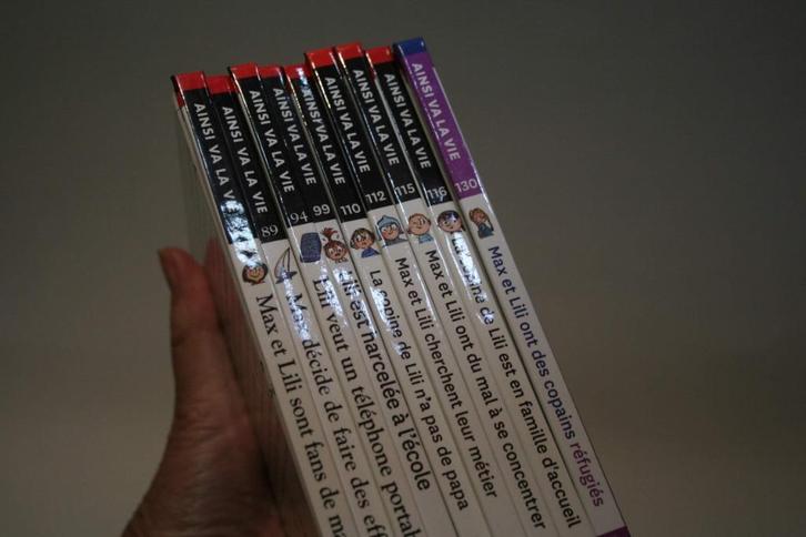 Pensez St.Nicolas 9 livres Max & Lili en parfait état, Boeken, Kinderboeken | Kleuters, Zo goed als nieuw, Non-fictie, 5 of 6 jaar