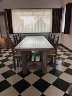 Eerkamer eik gratis op te halen, Huis en Inrichting, Complete eetkamers, Ophalen, Zo goed als nieuw