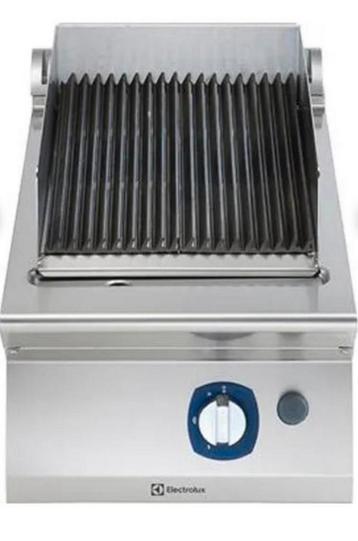 Gasverwarmde lavasteen grill met gietijzeren grillrooster beschikbaar voor biedingen