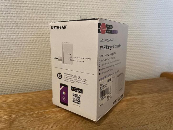 NETGEAR EX6110 - WiFi Repeater, Elektronische apparatuur, Overige elektronische apparatuur, Zo goed als nieuw, Ophalen of Verzenden