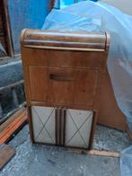 Vieille armoire tourne disque, et lots vieux vinyles, Divers, Enlèvement