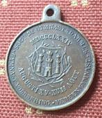 i België 8e bondsfeest Belgische turnbond 15 tm 17 aug. 1874, Postzegels en Munten, Penningen en Medailles, Verzenden, Brons
