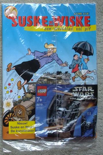 Suske en Wiske weekblad geseald met Lego Star Wars set beschikbaar voor biedingen